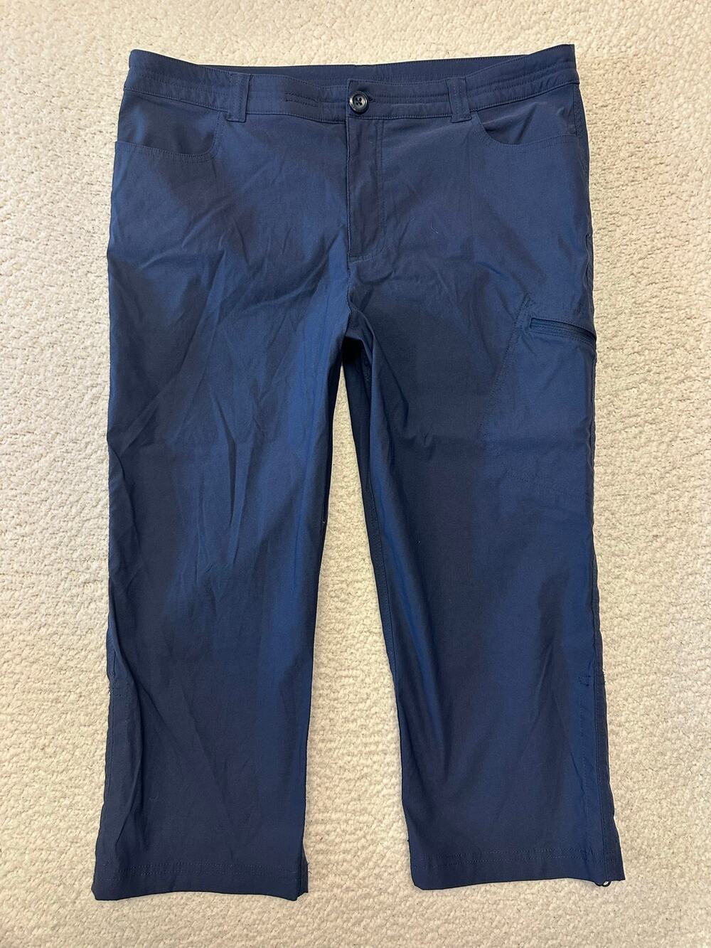Eddie Bauer Womens Capri Hiking Pants Size 14